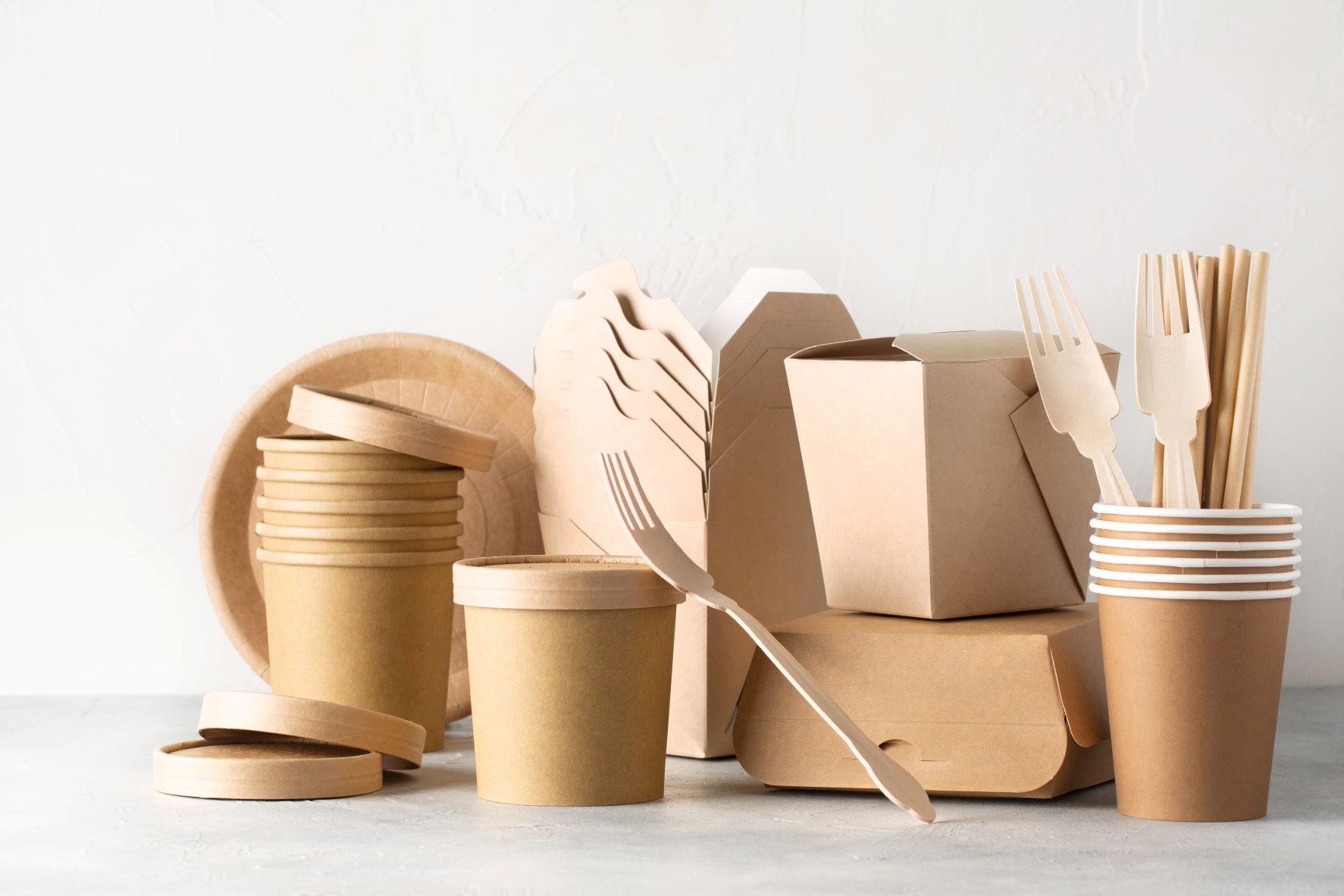 Sustainable packaging catering